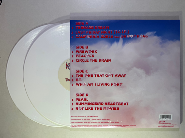 Katy Perry – Teenage Dream LP USED VG++, VG++ COLOR VINYL