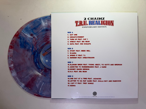 2 Chainz – T.R.U. REALigion LP USED VG++/VG++ COLOR VINYL