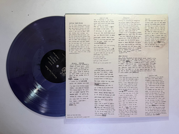 The Backseat Lovers – When We Were Friends LP USED NM/NM Color Vinyl