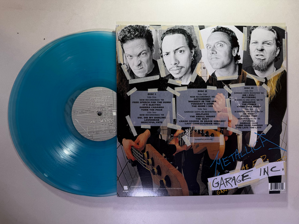 Metallica – Garage Inc. LP USED VG++/VG++ COLOR VINYL