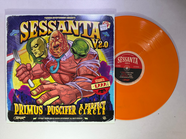 A Perfect Circle / Primus / Puscifer – Sessanta V2.0 LP USED VG++/VG++ COLOR VINYL