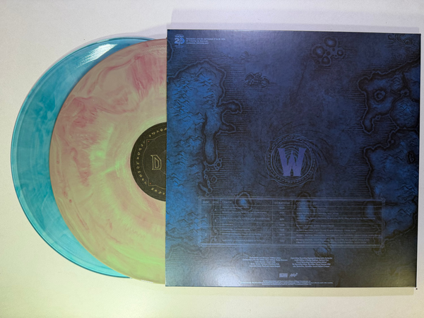 21st Century Orchestra, Tales Of Fantasy, Ardito, Madrijazz – World Of Warcraft: 20 Years Of Music, LP USED NM/VG++ COLOR VINYL