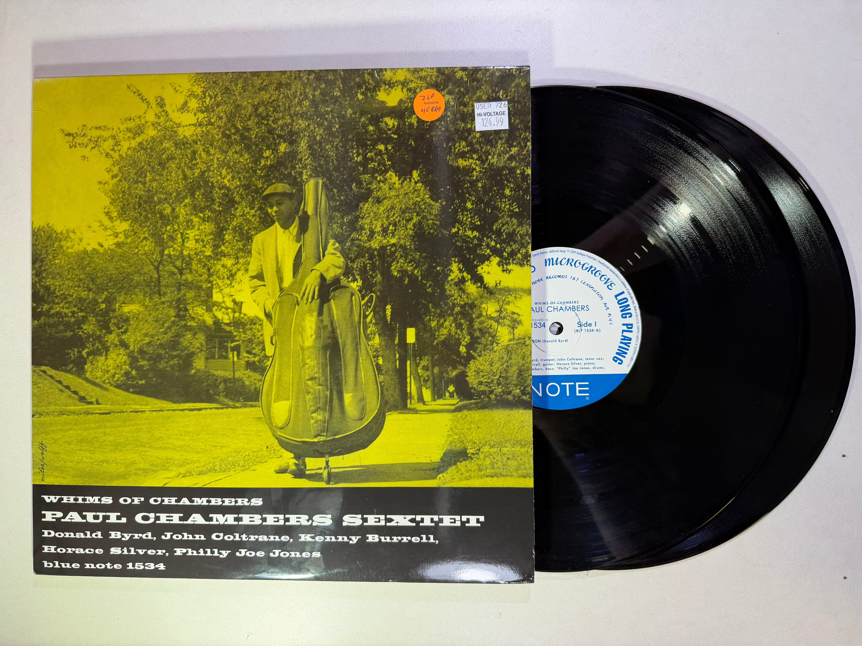 Paul Chambers Sextet – Whims Of Chambers LP USED VG++/VG++ – Hi