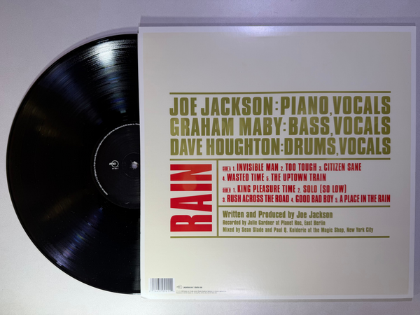 Joe Jackson – Rain LP USED VG+/VG++
