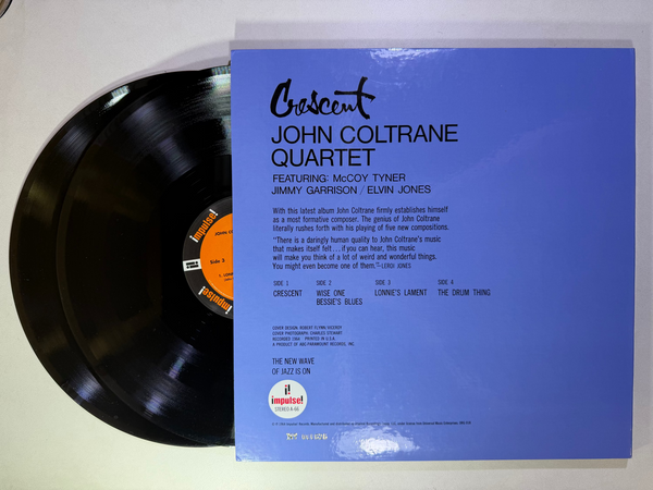 John Coltrane Quartet – Crescent LP USED VG+/VG++