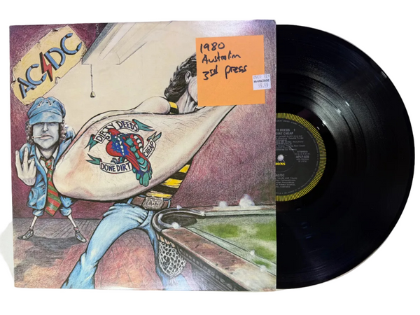 AC/DC – Dirty Deeds Done Dirt Cheap LP USED VG++/VG++