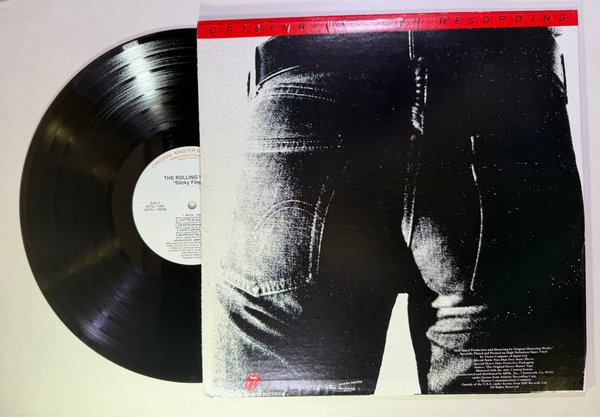 The Rolling Stones – Sticky Fingers Mo-Fi LP USED VG+/VG++