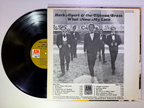 Herb Alpert & The Tijuana Brass – What Now My Love LP USED VG++/VG++