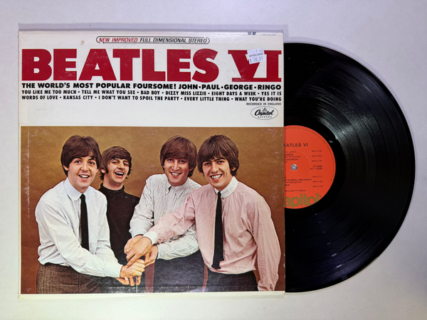 The Beatles – Beatles VI LP USED VG+/VG++