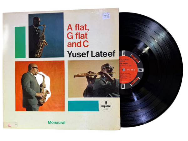 Yusef Lateef – A Flat, G Flat And C LP USED VG++/G