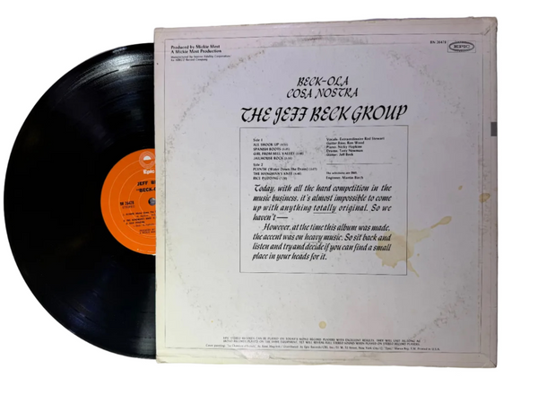 The Jeff Beck Group – Beck-Ola LP USED VG/G