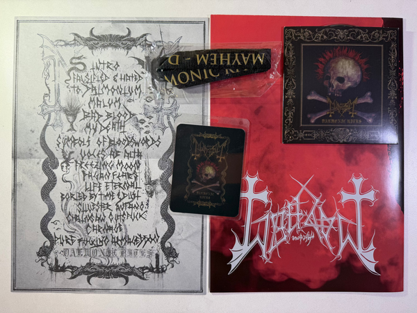 Mayhem – Daemonic Rites LP USED BOX SET NM/NM