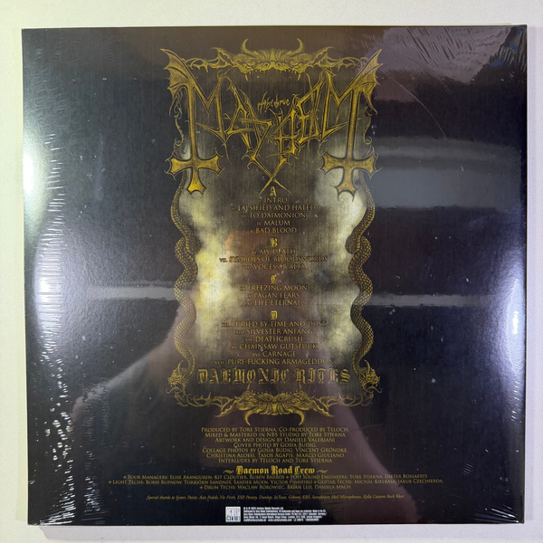 Mayhem – Daemonic Rites LP USED BOX SET NM/NM