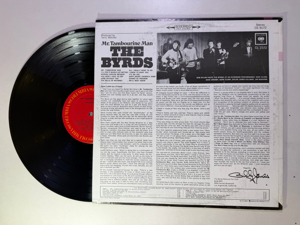 The Byrds – Mr. Tambourine Man LP USED VG+/VG+