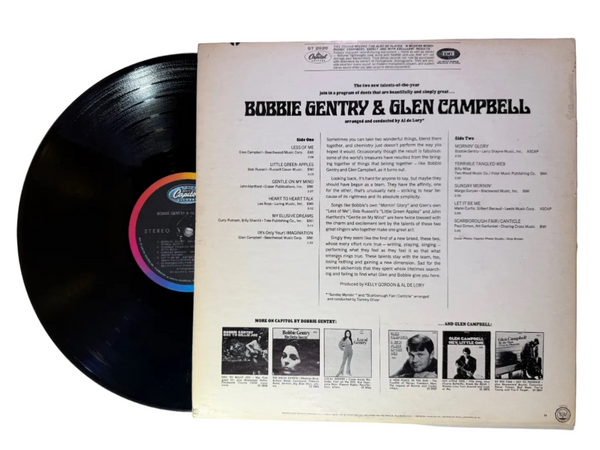 Bobbie Gentry And Glen Campbell – Bobbie Gentry & Glen Campbell LP USED VG/VG+