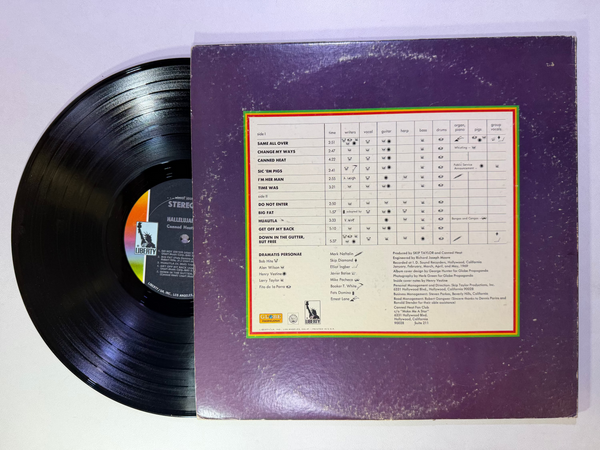 Canned Heat – Hallelujah LP USED VG+/VG