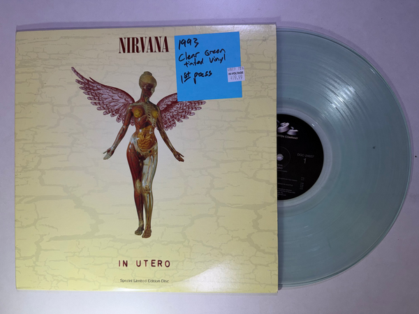 Nirvana – In Utero LP USED 1st Press VG++/VG++ COLOR VINYL