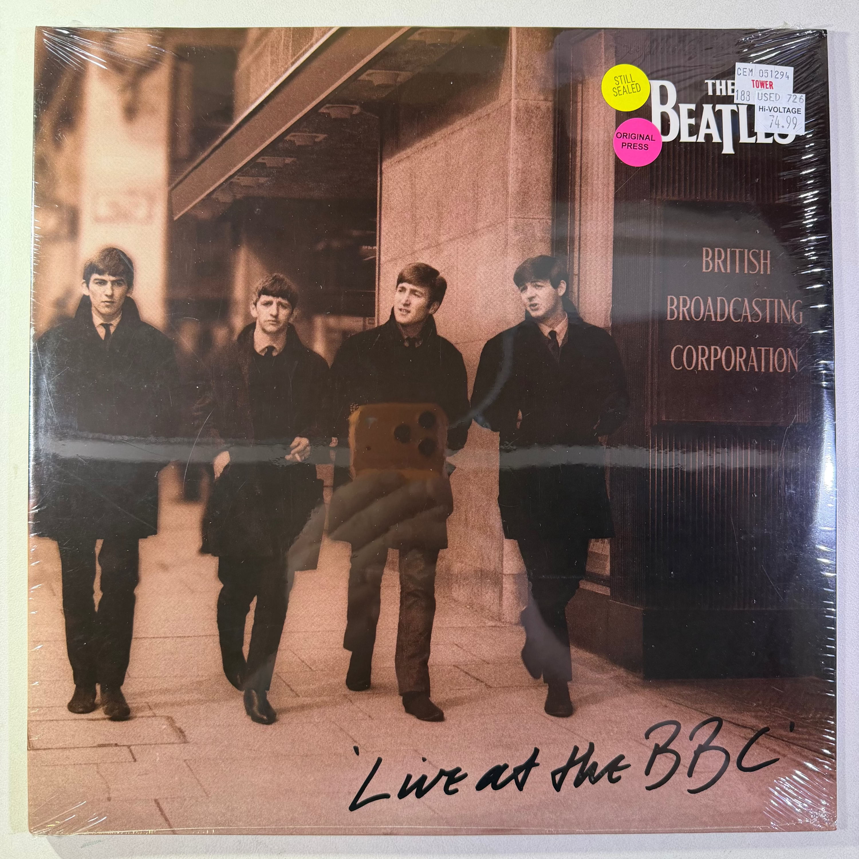 The Beatles – Live At The BBC LP USED SEALED NM/NM – Hi-Voltage