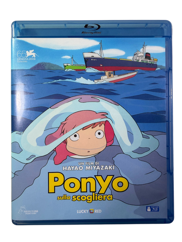 Ponyo sulla scogliera Blu-Ray USED GHIBLI