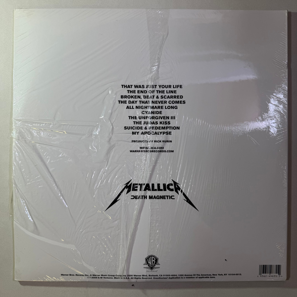 Metallica – Death Magnetic LP USED SEALED NM/NM