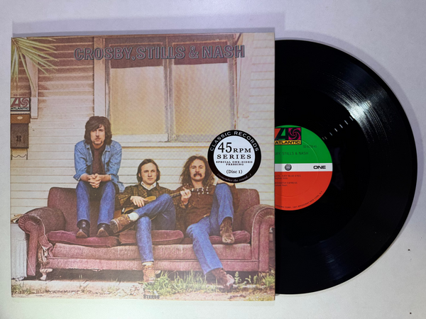 Crosby, Stills & Nash – Crosby, Stills & Nash Single Sided Reissue LP USED NM/NM