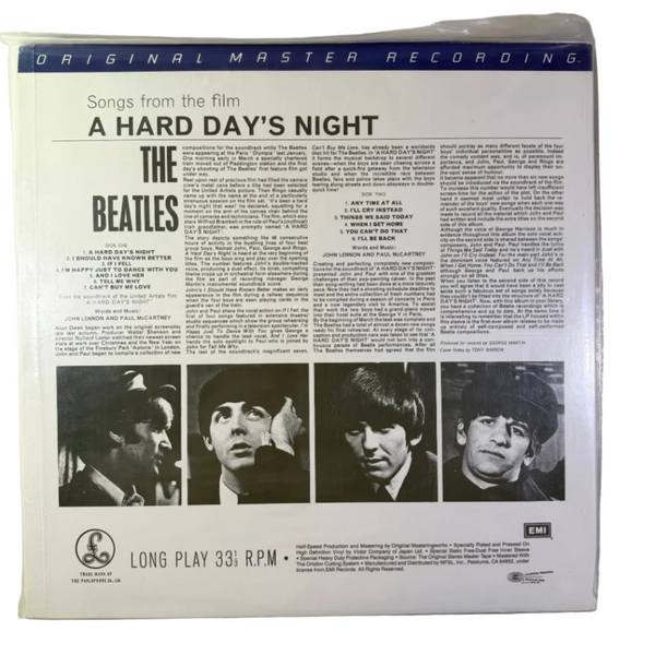 The Beatles – A Hard Day's Night Mo-Fi Sealed USED LP NM/NM
