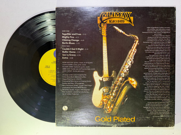 Climax Blues Band – Gold Plated LP USED VG++/VG++