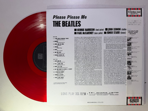 The Beatles – Please Please Me JAPANESE IMPORT COLOR VINYL LP USED NM/NM