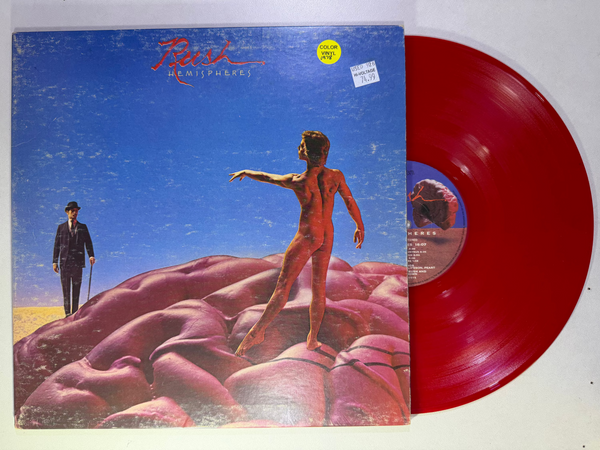 Rush – Hemispheres COLOR VINYL LP/USED VG++/VG+