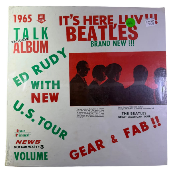 The Beatles – It's Here Luv: The American Tour With Ed Rudy SEALED USED LP NM/NM