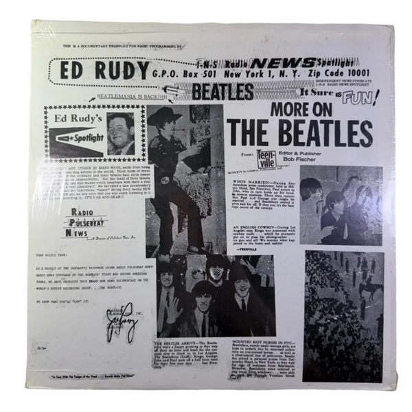 The Beatles – It's Here Luv: The American Tour With Ed Rudy SEALED USED LP NM/NM