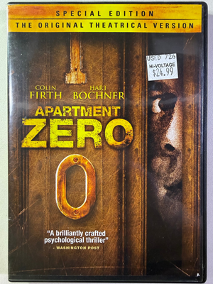 Apartment Zero Special Edition USED DVD