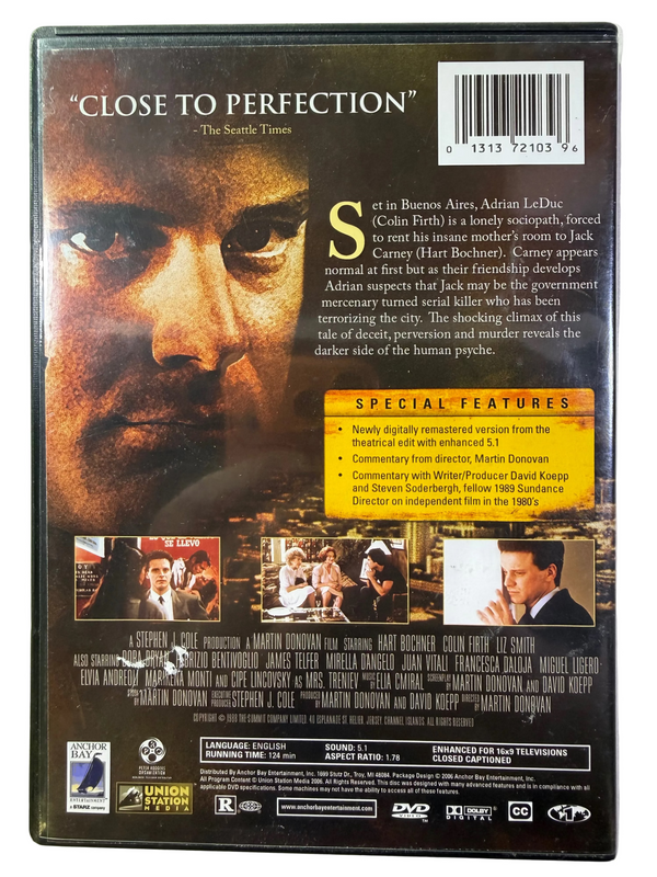 Apartment Zero Special Edition USED DVD