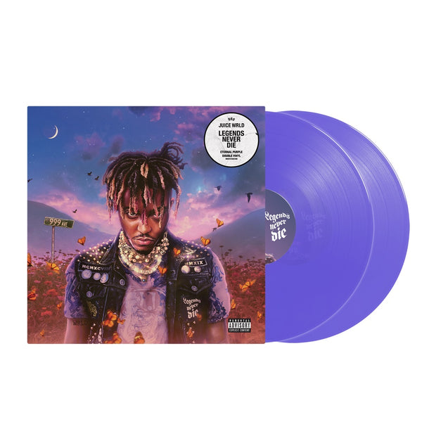 Juice Wrld - Legends Never Die 2LP NEW PURPLE VINYL