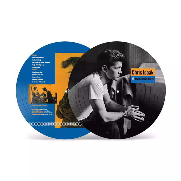 Chris Isaak - Heart Shaped World LP NEW PIC DISC