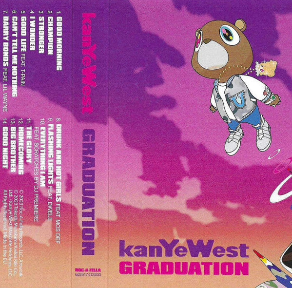 Kanye West - Graduation CASSETTE NEW IMPORT