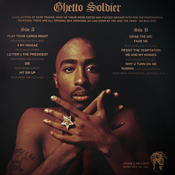 2Pac - Ghetto Soldier LP NEW IMPORT