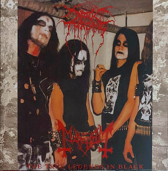 Darkthrone / Mayhem - The True Legends In Black LP NEW IMPORT