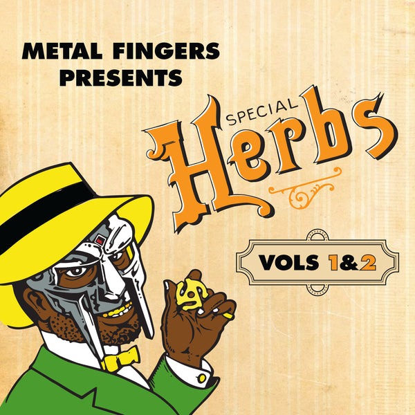 MF DOOM - Metal Fingers Presents: Special Herbs Vol. 1 & 2 CD NEW