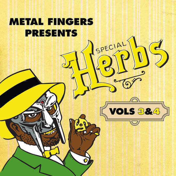 MF DOOM - Metal Fingers Presents: Special Herbs Vol. 3 & 4 CD NEW