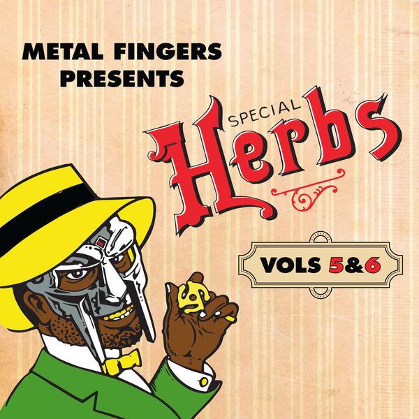 MF DOOM - Metal Fingers Presents: Special Herbs Vol. 5 & 6 CD NEW