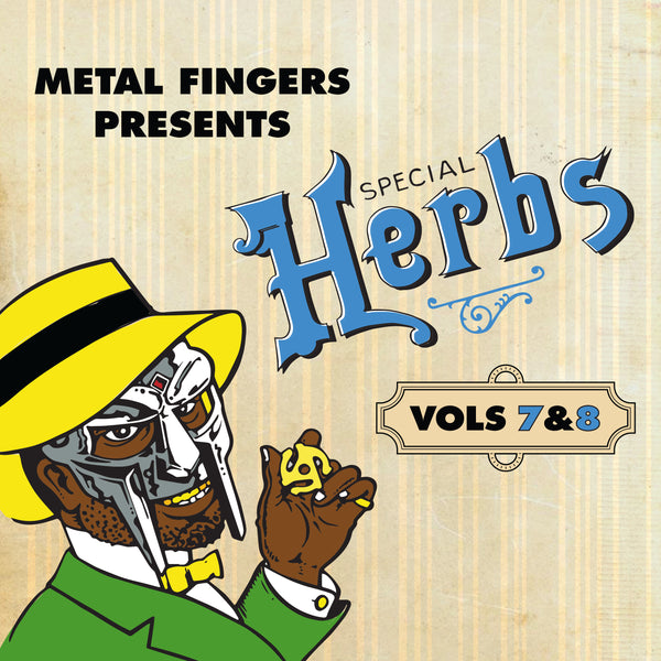 MF DOOM - Metal Fingers Presents: Special Herbs Vol. 7 & 8 CD NEW