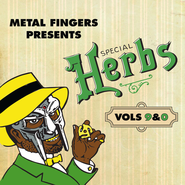 MF DOOM - Metal Fingers Presents: Special Herbs Vol. 9 & 0 2LP NEW
