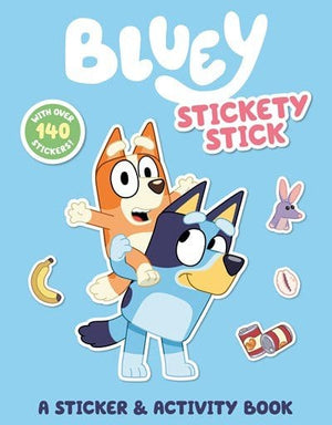 Activity Book Bluey: Stickety Stick: A Sticker & Activity Book (Bluey) 9780593661482