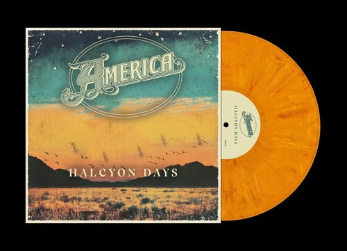 America - Halcyon Days LP NEW Orange Vinyl