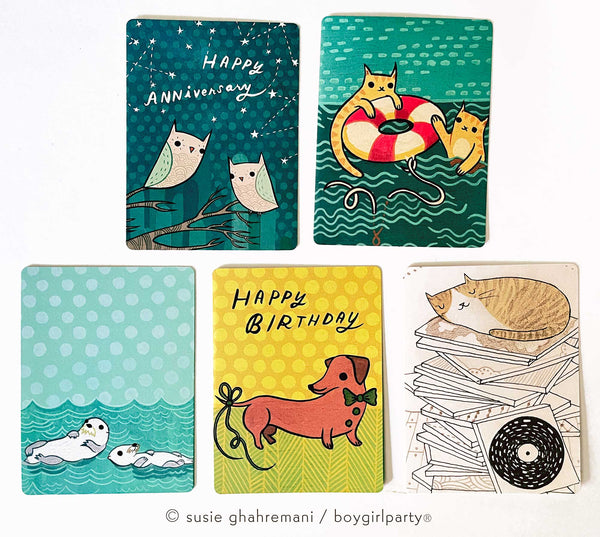 Assorted Greeting Cards — Mixed Card Pack — Occasion Variety