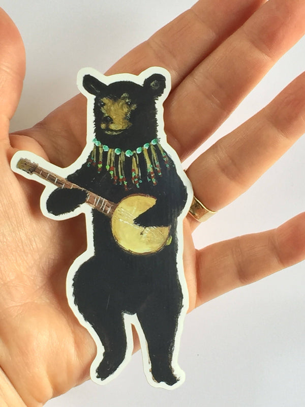 Banjo Bear  Sticker