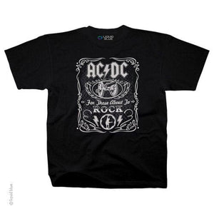 Band Tees ACDC Label SHIRT NEW