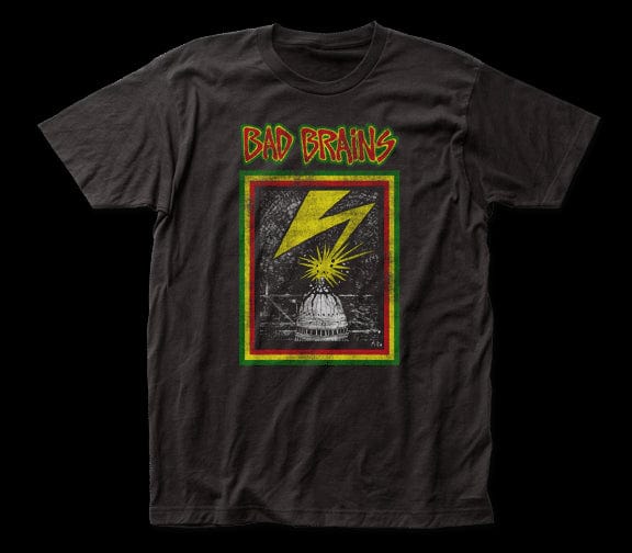 Band Tees Bad Brains Distressed Shirt NEW