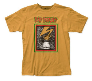 Band Tees Bad Brains Mustard Capitol SHIRT NEW